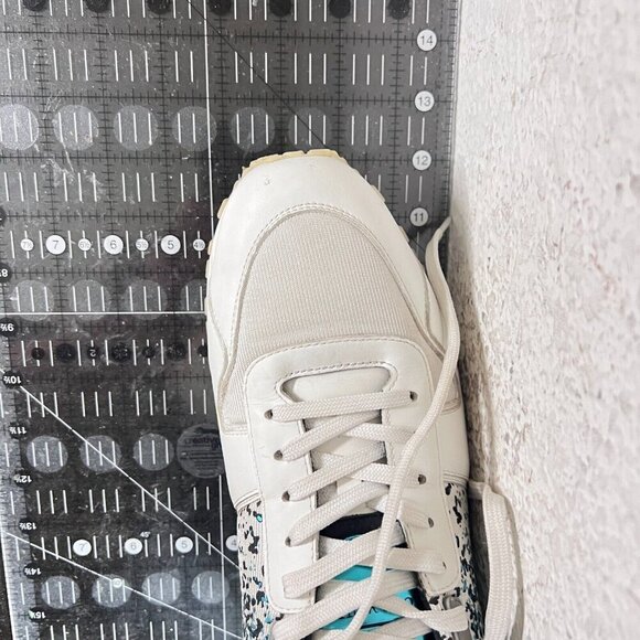 Louis Vuitton Run Away Men Size UK 9 US 10 Turquoise Leather Tennis Sneakers - Picture 15 of 15